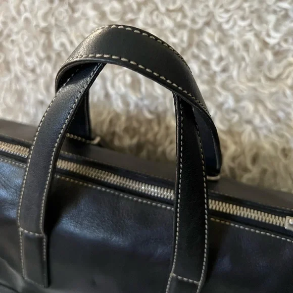 Coach Black Leather Handbag - Picture 6 of 15